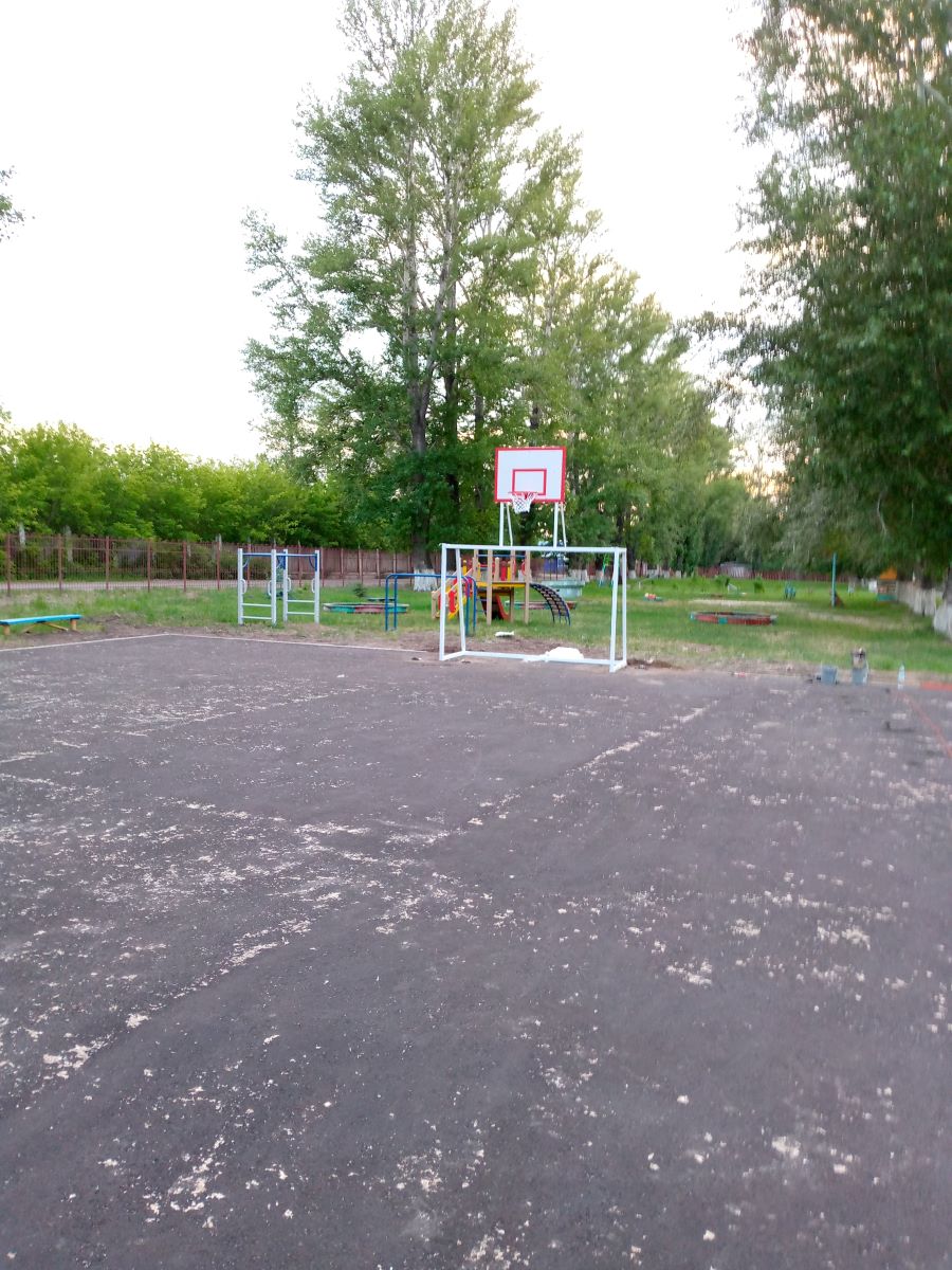 Футбольные ворота. Детский дом- «Обнимая небо» г. Омск
